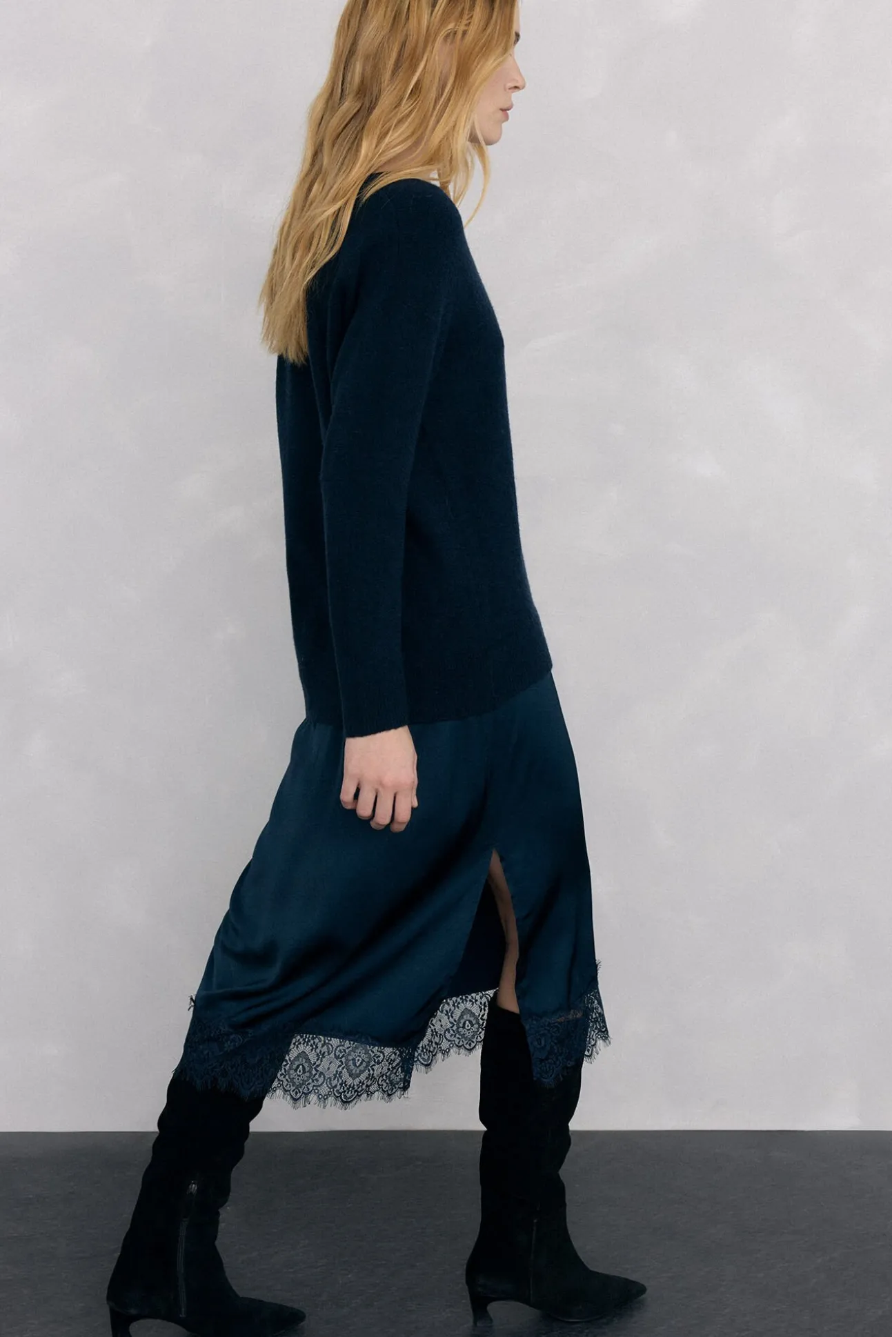 Vestido de malha