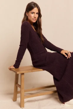 Vestido de malha Aranese