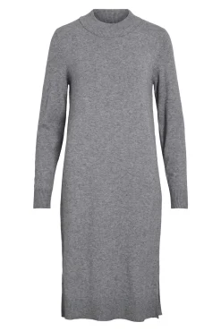 Vestido de malha com viscose