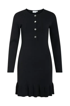 Vestido de malha com viscose