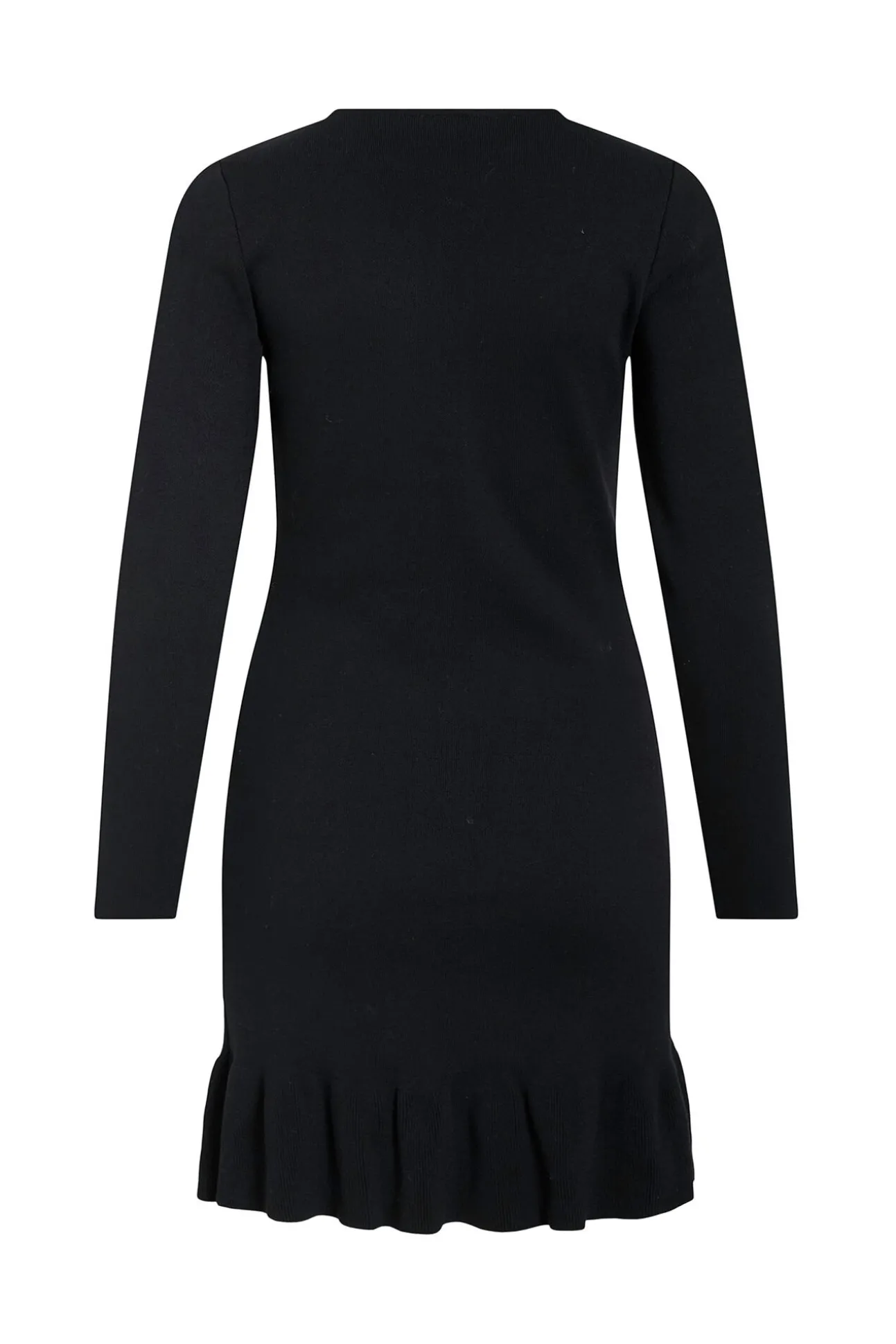 Vestido de malha com viscose