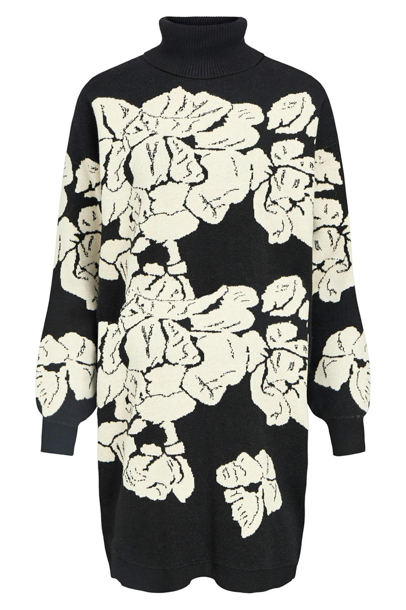 Vestido de malha estampado