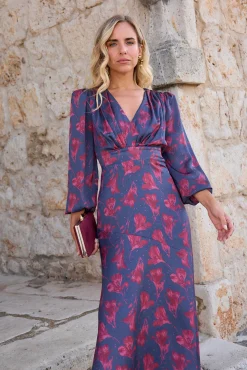 Vestido estampado de flores