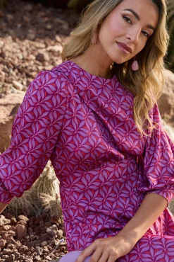 Vestido estampado maraba