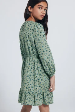 Vestido flores menina