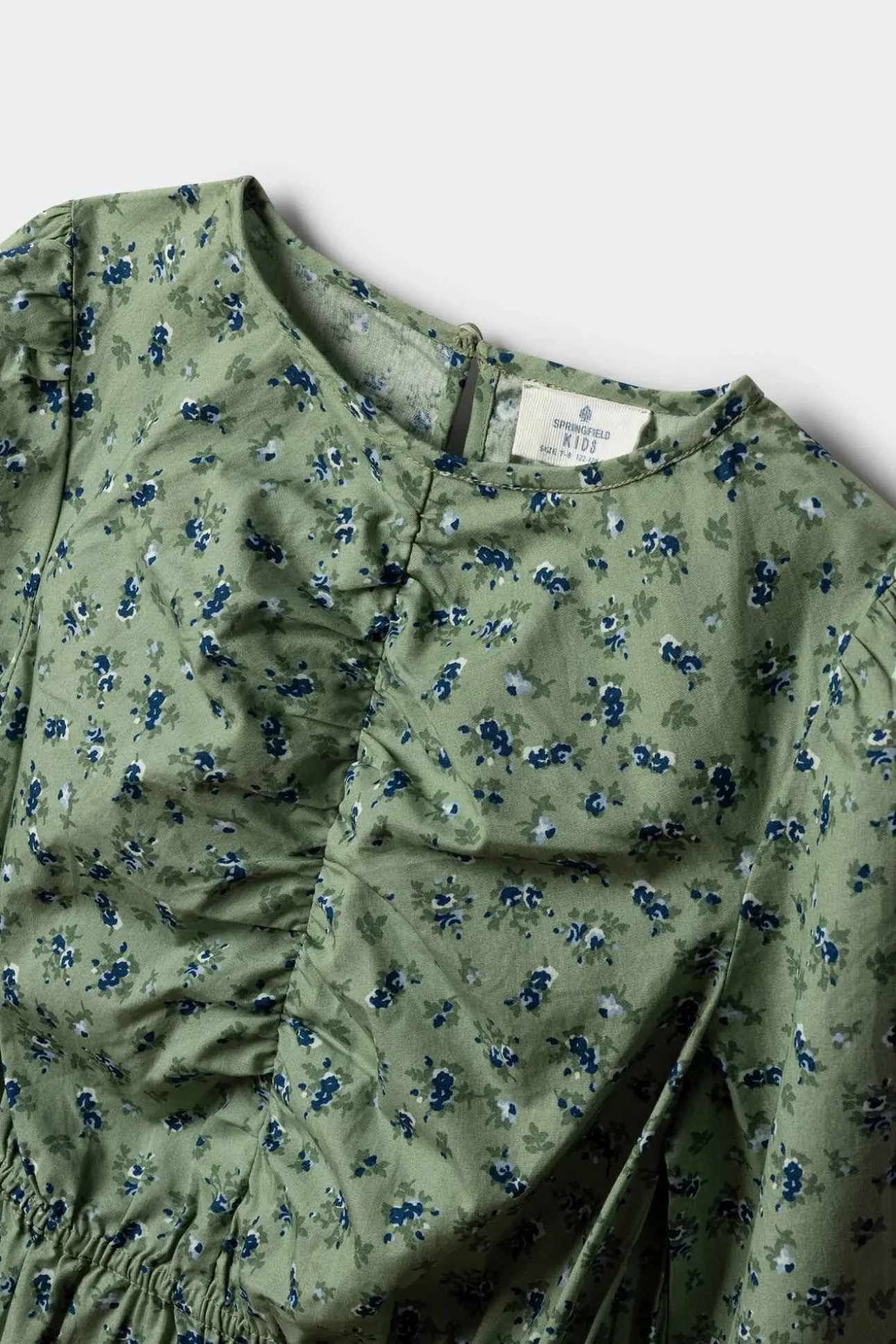 Vestido flores menina