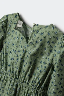 Vestido flores menina