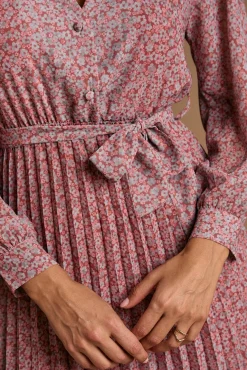 Vestido florido lilás