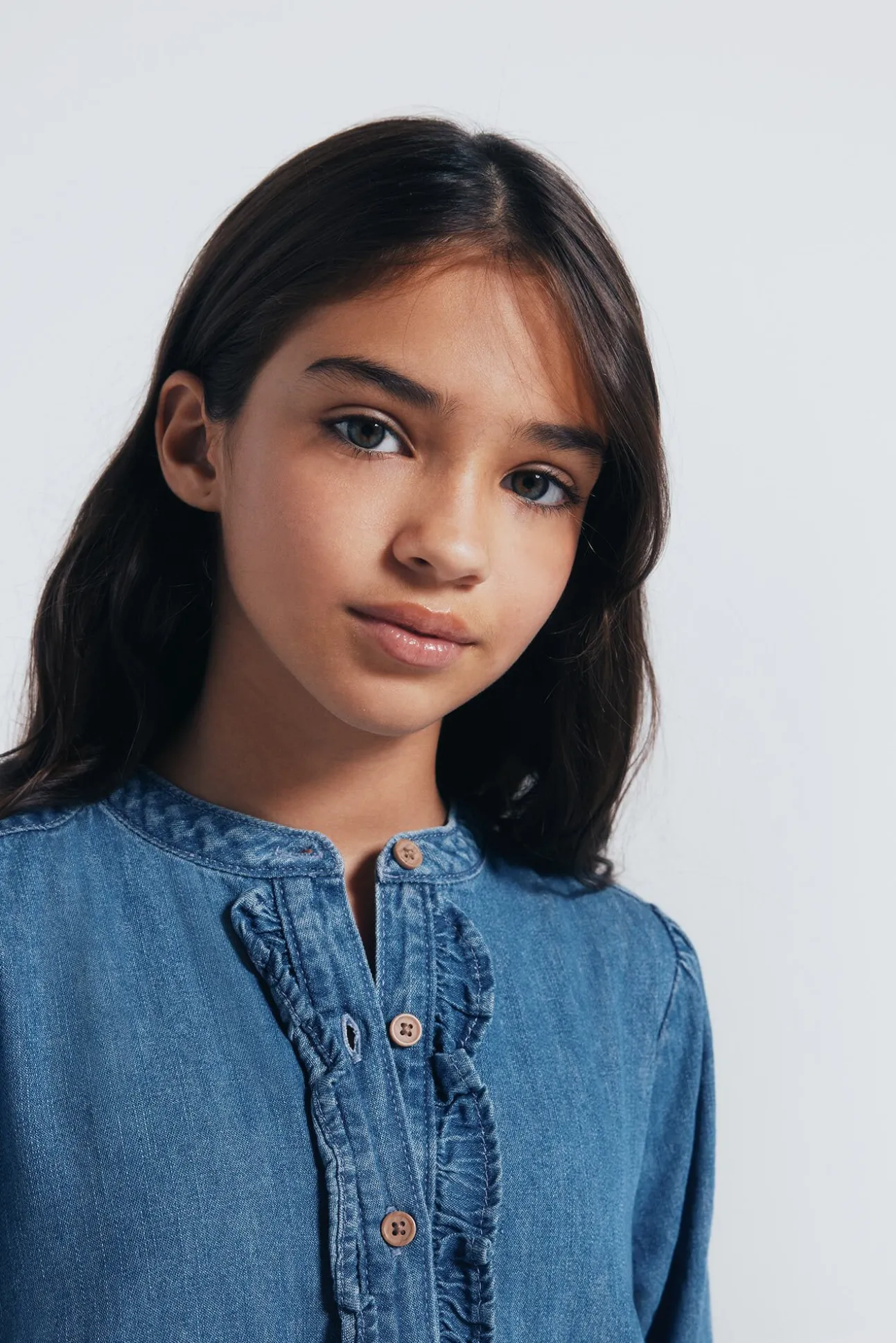 Vestido jeans para meninas