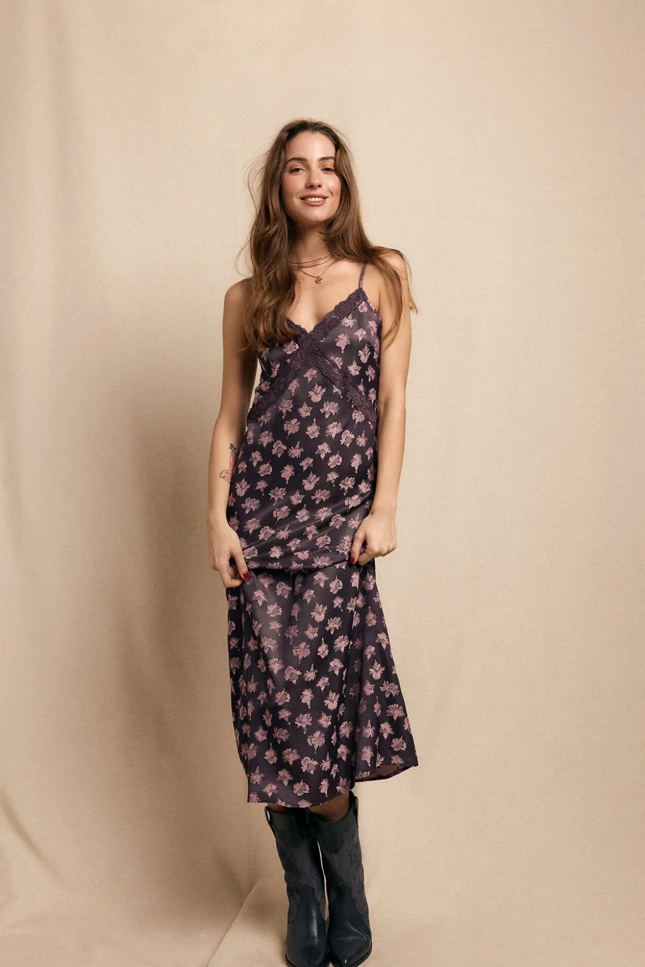 Vestido lencero