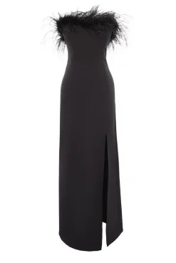 Vestido longo de honra até o chão