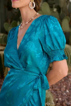 Vestido longo estampado