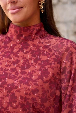 Vestido longo floral
