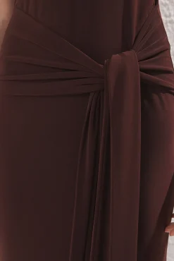 Vestido longo justo