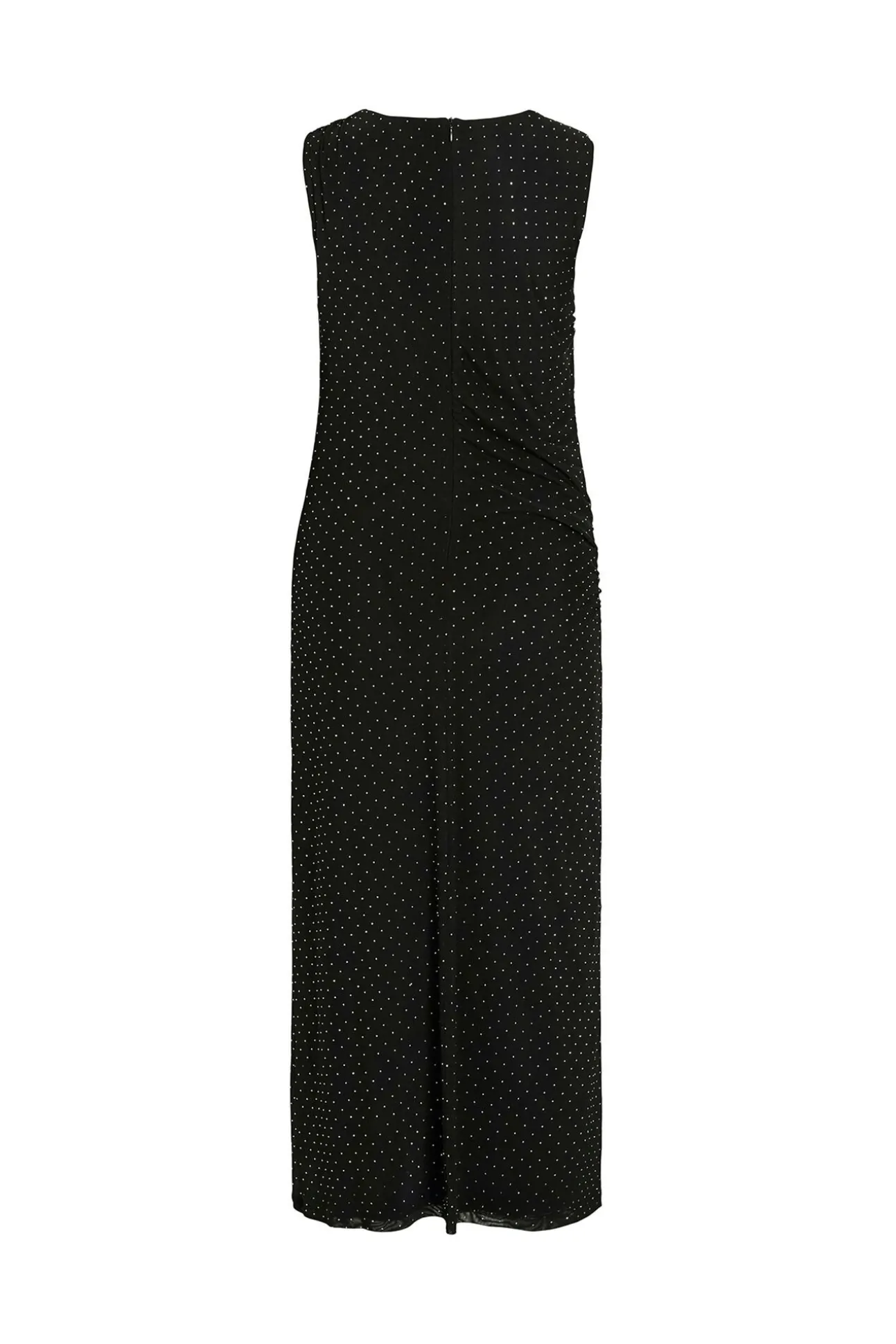 Vestido midi com glitter