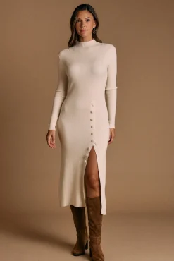 Vestido midi de malha Marta