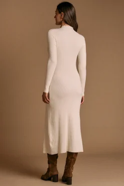 Vestido midi de malha Marta