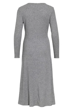 Vestido midi de viscose