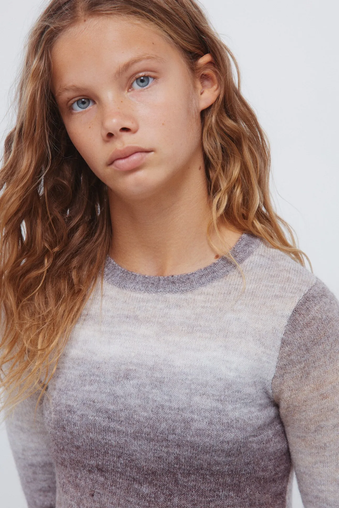 Vestido riscas para meninas