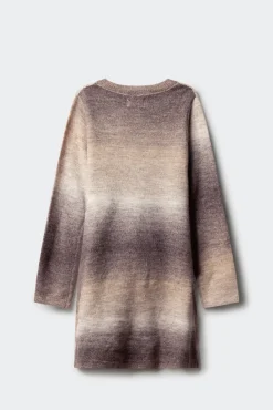 Vestido riscas para meninas